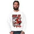 thumbnail image 3 of Athlete Popeye Step Up Your Game Men Big & Tall Sweatshirt Brisco Brands 2X, 3 of 5
