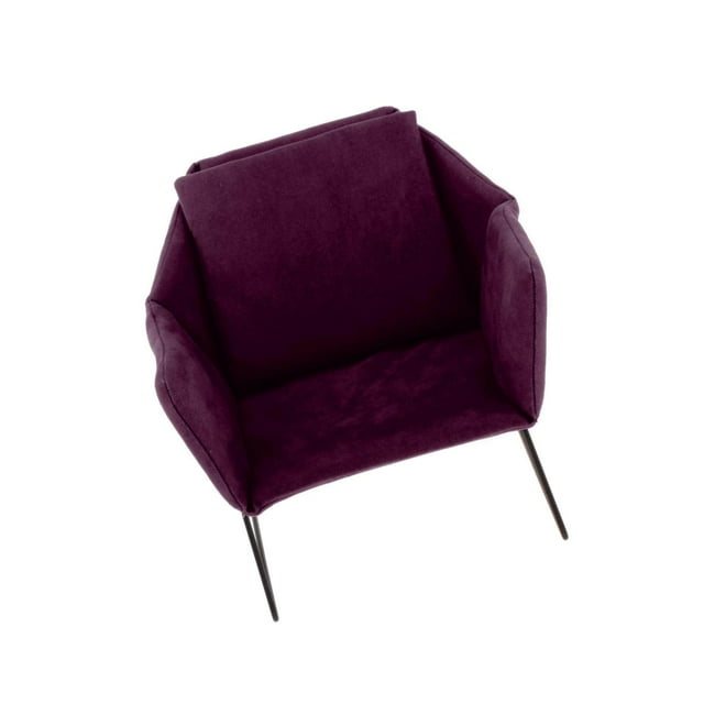 Miniature Canapé de Maison de Poupée Fauteuil Accessoires de Maison de Poupée Meubles Canapé 1/6 Violet