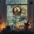 thumbnail image 5 of ChicYu Home Decoration Halloween Wooden Door Plates Halloween Decorative Hanging Plates Suitable for Halloween Home Decoration Hangs on Doors or Walls, 5 of 5