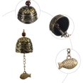 thumbnail image 1 of Fengshui Bell, 2 Pieces Vintage Dragon Bell Vintage Dragon Pattern Fengshui Wind Chimes For Home, 1 of 3
