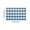 Blue, variant on Spring Summer Plaid Doormat, Layered Cotton Blend Entryway Rug for Front Door, Porch, Farmhouse Welcome Mat with Non Slip Silicone Backing