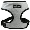 thumbnail image 2 of Dogs My Love Soft Vest Harness for Dogs and Puppies 6 sizes Grey (M (Neck Max: 13"; Chest Girth: 16"-21")), 2 of 8