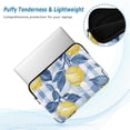thumbnail image 2 of FORMRS 13-13.3 inch Laptop Sleeve Case Soft Carrying Quilted Computer Bag Cover, Light Blue Lemon, 2 of 7