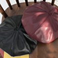 thumbnail image 4 of CoCopeaunts Newsboy Hats for Women PU Leather Hat Female Octagonal Newsboy Cap Ladies Beret Hat Vintage Artist Painter Hat, 4 of 7