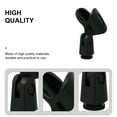 thumbnail image 4 of 1 Set 5 Pcs Microphone Clips Practical Universal Mic Holders Clips (Black), 4 of 8