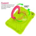 thumbnail image 5 of Dteck Case for Amazon Fire HD 8 / Fire HD 8 Plus (10th Generation, 2020 Released) - Heavy Duty Hybrid Shockproof Handle Case Protective Cover with 360 Rotating Kickstand, Green/Rose, 5 of 9