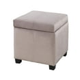thumbnail image 1 of Storage Ottoman, Salmon, 1 of 2