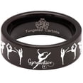 thumbnail image 5 of Gymnastics Tungsten Carbide Ring, 5 of 9