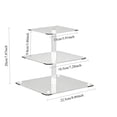 thumbnail image 3 of Acrylic Cupcake Stand for 50 Cupcakes, Tiered Dessert Display Tower with Sturdy Column, Clear Party Serving Platter for Weddings Birthdays and Events, 3 of 7