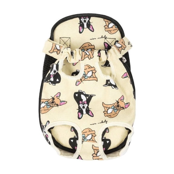 Kkkded Pet Carrier Backpack, Cat Dog Shoulder Travel Backpack Carrier with Shoulder Strap and Slin Mesh Comfortable Legs out Front Pet Carrier Backpack