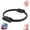 Black, variant on Pilates Ring Fitness Trainer, Pilates Ring for Women, with Dual Padded Handles, Pilates Ring Circle, 14.96" Yoga Rings Magic Circle, for Arms, Legs Men and Women