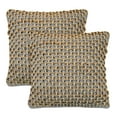 thumbnail image 4 of Boho Living Jada 20"x20" Gray Decorative Pillow (Set of 2), 4 of 8