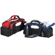 Buysmartdepot 9539 Blue Spacious Gym Sport Duffel with Shoe Pocket, Blue - Large