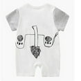 thumbnail image 4 of Icvfdpl Toddler Baby Pajamas Pj'S Print Summer Short Sleeve Romper Jumpsuit Clothes Comfortable 12-18 Months, 4 of 4