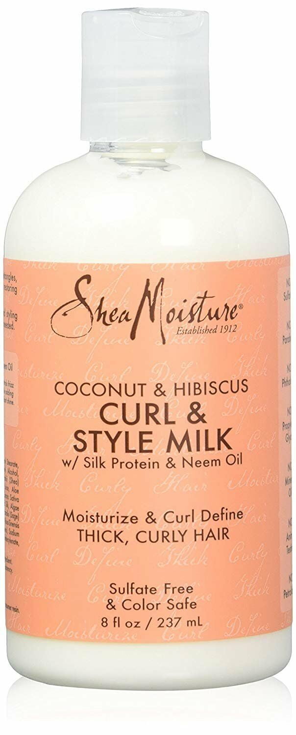Shea Moisture Coconut & Hibiscus Curl & Style Milk 8 oz