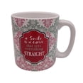 thumbnail image 1 of Taza Mainstays de Cerámica 550 ml Blanco con Interior Azul, 1 of 1