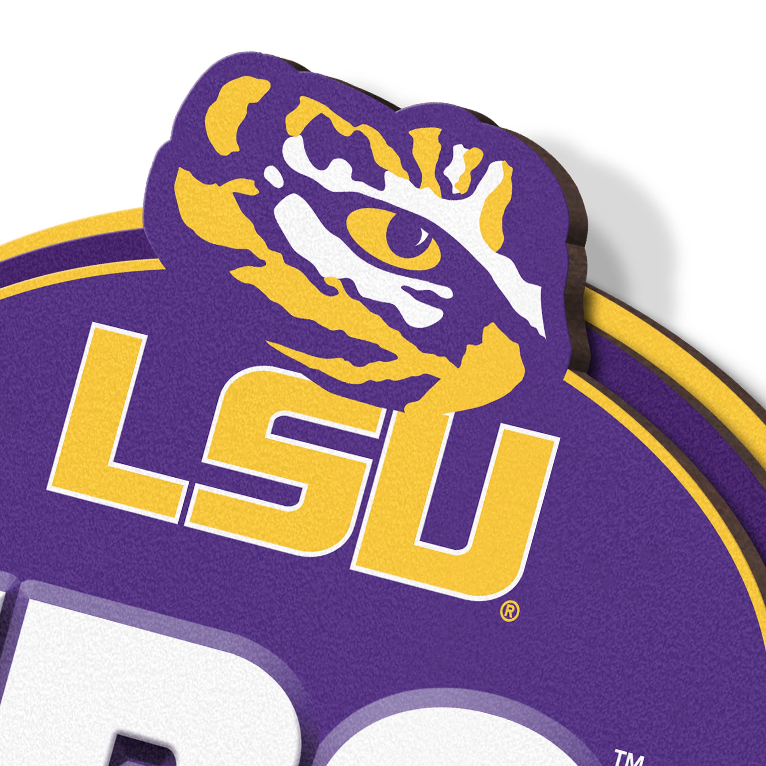 YouTheFan NCAA Lsu Tigers Street Sign