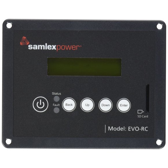 Control remoto Samlex Solar EVO-RC para inversor/cargador Evolution