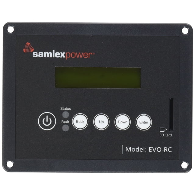Control remoto Samlex Solar EVO-RC para inversor/cargador Evolution