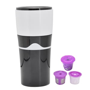 450ml Machine à café à drip portable pour la tasse K CapsulesBlack blanc