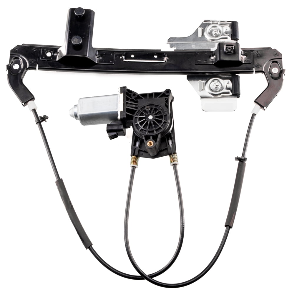Replacement Window Regulator with Rear Right Driver Side for Chevy Tahoe 00-06, Silver