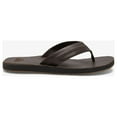 thumbnail image 2 of Quiksilver Carver Natural Flip Flop Sandals Brown/Brown/Brown - AQYL101088-XCCC, 2 of 4