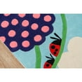 thumbnail image 3 of Momeni Novelty Bugs & Butterflies Modern Area Rugs, Blue, 3 of 4
