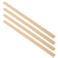 thumbnail image 2 of MOVTOTOP 4Pack Mini Houses Crafts Pine Beige Wood Strips Rustic Style, 2 of 8