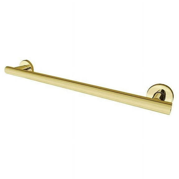 30 in. Berwyn Grab Bar with 1.25 in. O.D, Polished Brass