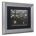 thumbnail image 3 of Trademark Fine Art "Fashion Flag III" Canvas Art by Color Bakery, Black Matte, Silver Frame, 3 of 4