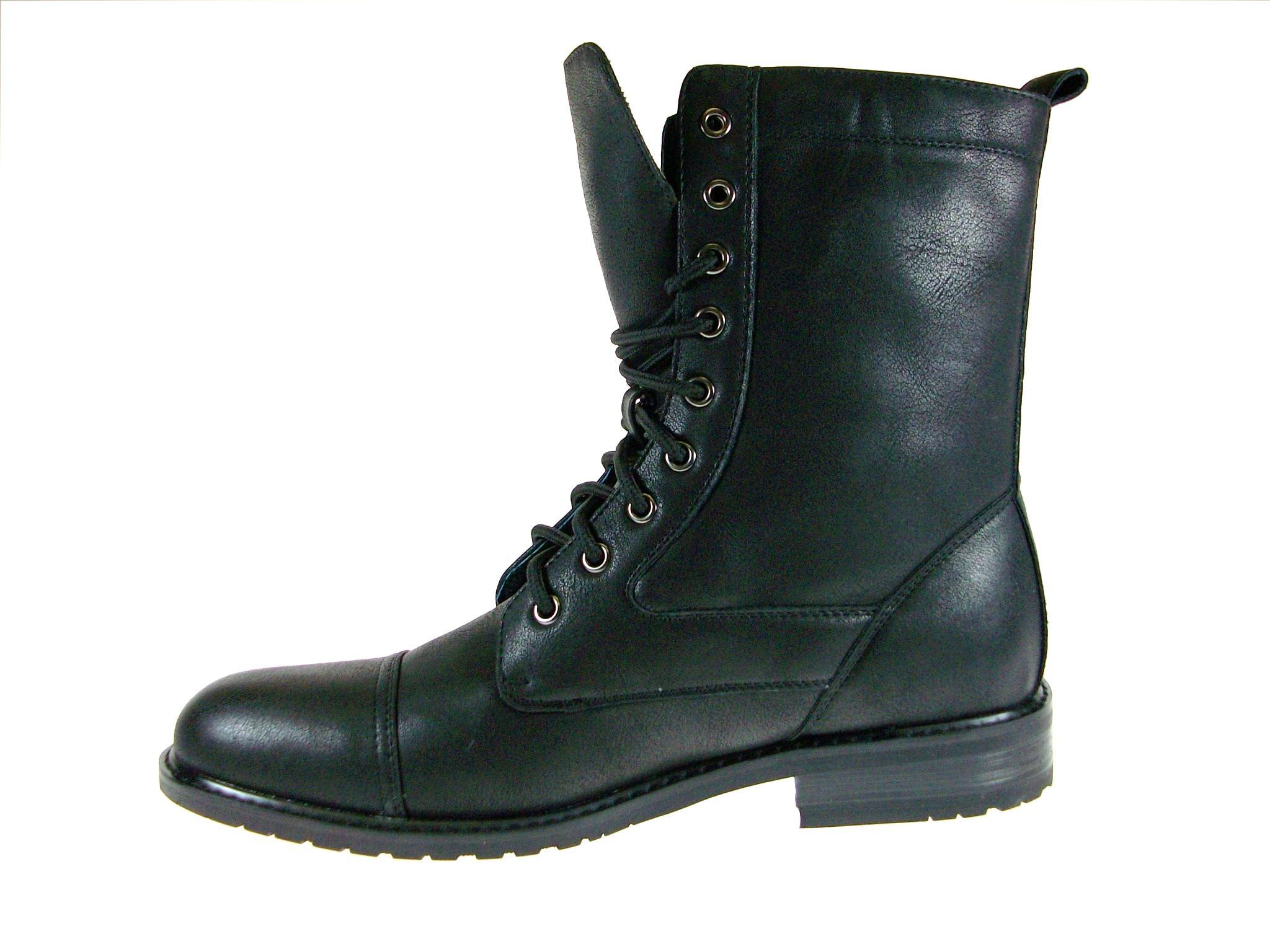 Polar Fox MPX808006 Men\'s Combat Style Ankle Boots MPX508571--BRADY-BLACK323.jpg?  main image 4