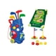 thumbnail image 1 of Juego de golf para niños, juguetes deportivos para interiores y exteriores, juego de jardín, putter, juegos de juguetes de golf 15 piezas, 1 of 9