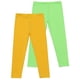 thumbnail image 1 of Odeerbi 3-12 Años Niñas 2 Pcs Leggings Mallas Elásticas Lycra Pantalones de Comodidad Suavidad Transpirable Pantimedias, 1 of 3