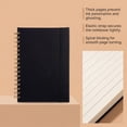 thumbnail image 6 of Spiral Bound Notebook Pink Leather Hardcover Journal Notebook for Work School Office Daily Journaling, 6 of 9