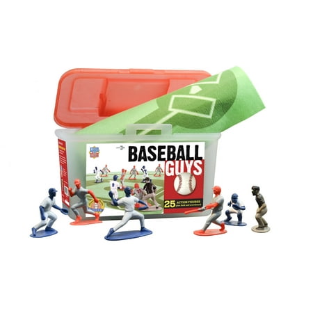 MasterPieces Sports Guys Action Figure Set - Baseball Guys 25 Pieces