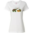 thumbnail image 3 of Inktastic Cute Turtle Chefs Making Soup Women's T-Shirt, 3 of 5