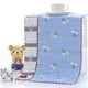 thumbnail image 4 of Toalla infantil de algodón puro 5 uds., toalla infantil de gasa de seis capas jacquard, 4 of 5