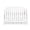 white, variant on AUQ Crib Skirt Single Hue Design Bed Skirt Dust-Free Protection Dust Ruffle Milk White