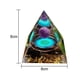 thumbnail image 2 of Pirámide de orgón para energía positiva, pirámides curativas para reducir el estrés Chakra Reiki curación meditación atrae suerte y éxito, 2 of 5