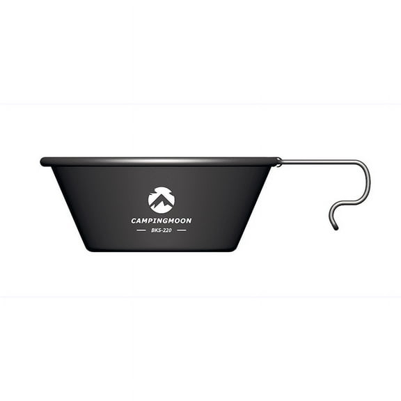 CAMPINGMOON 160ml210ml310ml450ml Camping Stainless Steel Sierra Cup with Black Coating Portable Camping Hiking Picnic BBQ Tableware Cookware