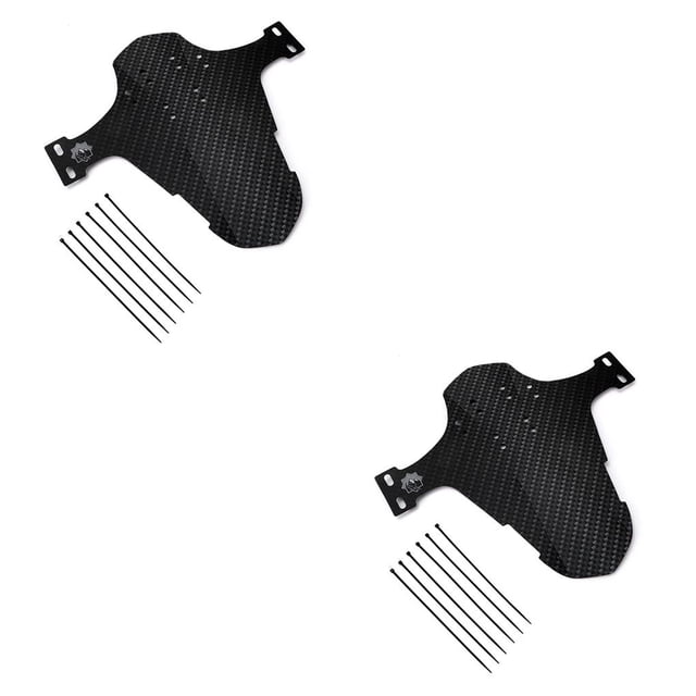 QualitChoice Éclaboussures avant Arrière Garde-Roue de Pneu Couverture de Flap de Boue Outil de Protection de Vélo Accessoires Type 1 2Ensemble