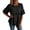 Z1 Black, variant on HCYSFG Women's Casual Retro T Shirts Round Neck 3/4 Sleeve Western Floral Print Activewear Top Summer Vacation Everyday Sporty Tee
