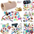 thumbnail image 2 of Endless Fun with Foldable Cat Tunnel and Mouse-Shaped Balls: Engage Your Cat ShopWise Round, 2 of 21
