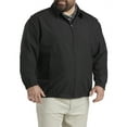 thumbnail image 3 of Harbor Bay by DXL Big and Tall Men's Golf Jacket, Black, 3XL-TALL, 3 of 8