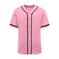 thumbnail image 7 of qolati Boys Girls Baseball T-Shirts Soft Summer Short Sleeve Button Down Shirts Loose Hip Hop Sport Shirt Tops for Kids Size 3-15 Years, 7 of 7
