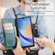thumbnail image 5 of CaseMe Funda de Cuero For Samsung Galaxy A34 con Bloqueo RFID, Funda For Samsung Galaxy A34 para Mujer y Hombre, Tarjetero con Cierre Magnético, Funda Tipo Folio For Samsung Galaxy A34 de 6,5 Pulgadas, 5 of 11