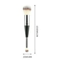 thumbnail image 3 of Kokovifyves Makeup Brushes under $5 Double Head Makeup Brush Concealer Brush Brush Two In One Loose Powder Brush Beginner Makeup Tools, 3 of 8