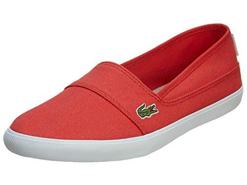 lacoste shoes red