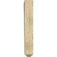 thumbnail image 4 of Ekena Millwork 6"W x 28"D x 40"H Traditional Craftsman Rough Sawn Bracket, Douglas Fir, 4 of 13