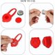 thumbnail image 2 of Colgante de luz intermitente LED de 5 piezas, collar de luz LED de silicona para perros, colgante de collar de perro gato, 11 Feliz Sencillez, 2 of 3
